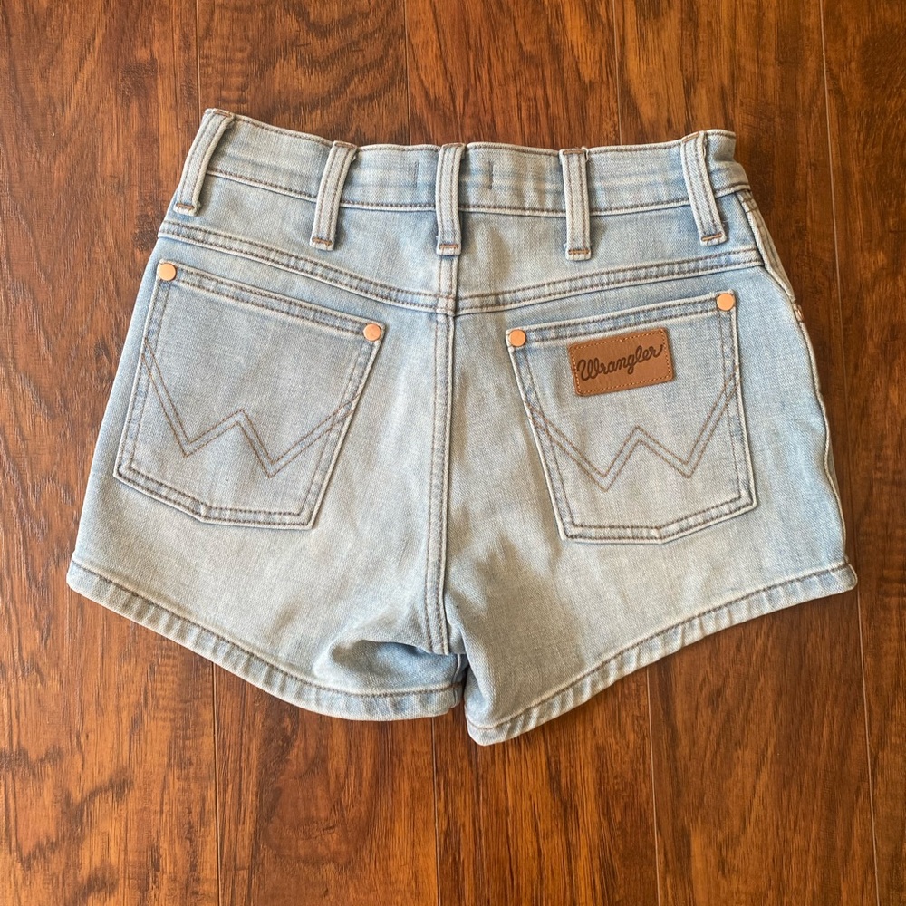 Wrangler high waisted shorts